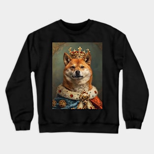 Shiba Inu The King Crewneck Sweatshirt